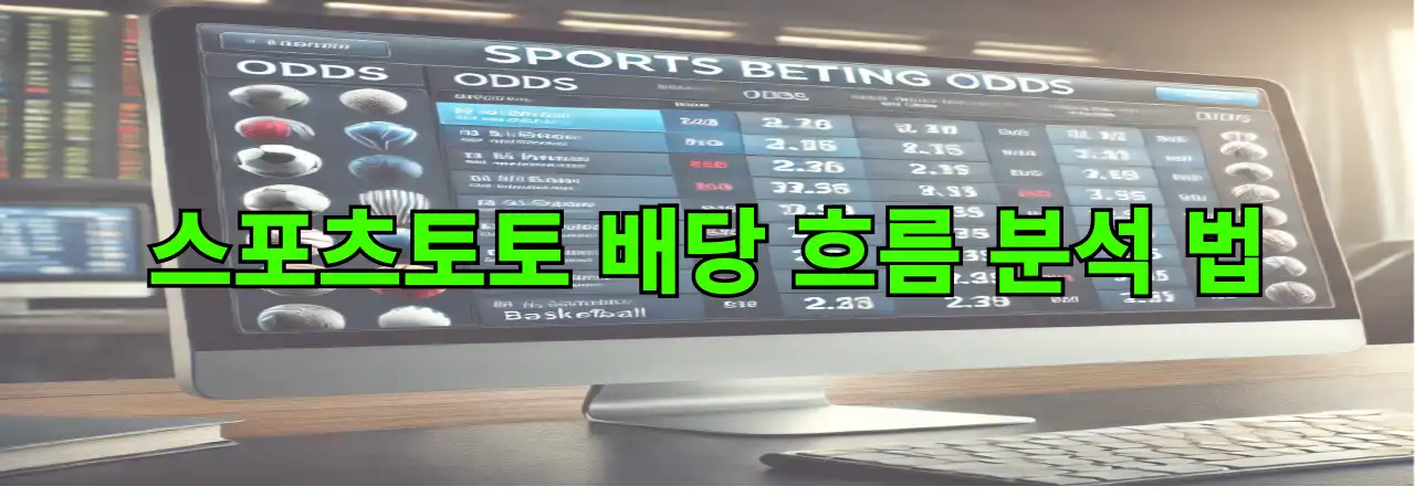 스포츠 토토 배당흐름 분석법